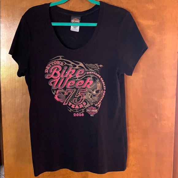 Harley Davidson lady’s tee shirt - Picture 1 of 3
